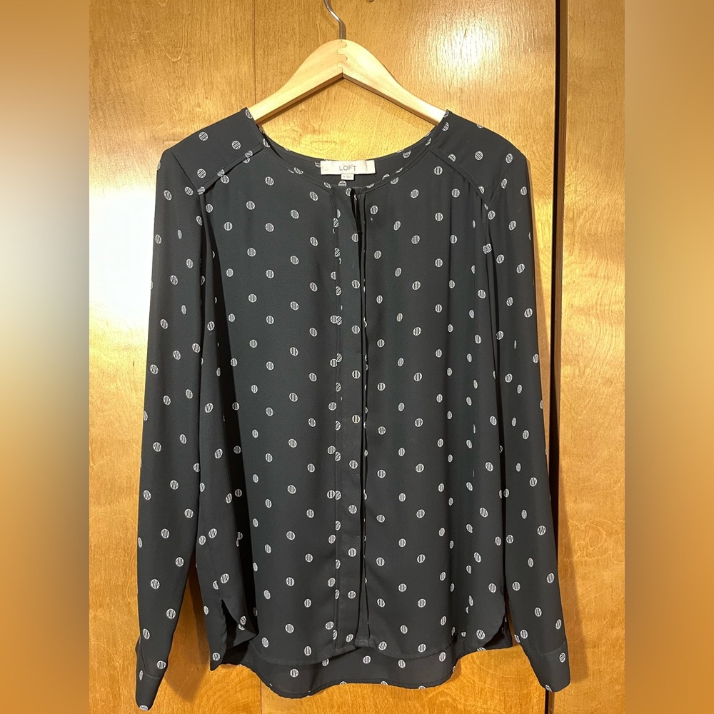 Loft Round Neck Women's' Blouse
